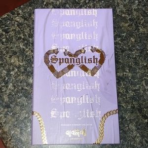 Spanglish pressed pigment palette